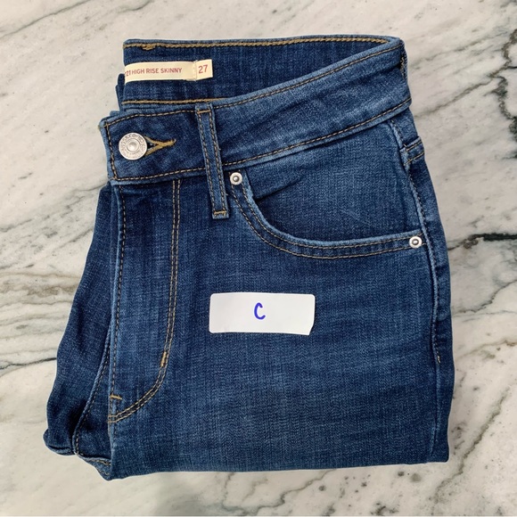 Levi’s 721 Jeans, High Rise Distressed Skinny, Women’s Size 27, 27”Inseam. EUC! - Picture 8 of 8